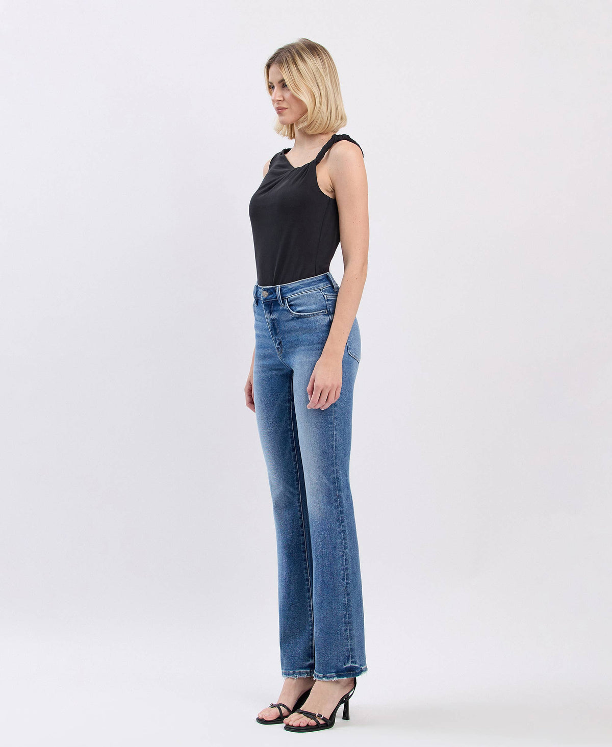 Vervet High Rise Comfort Stretch Bootcut Jeans 32"