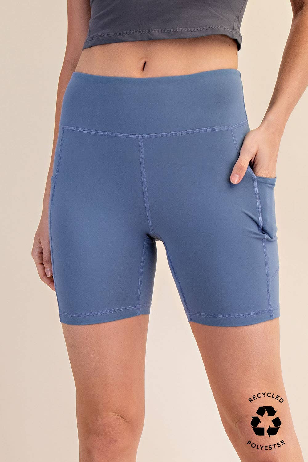 6" Biker Short with Pockets