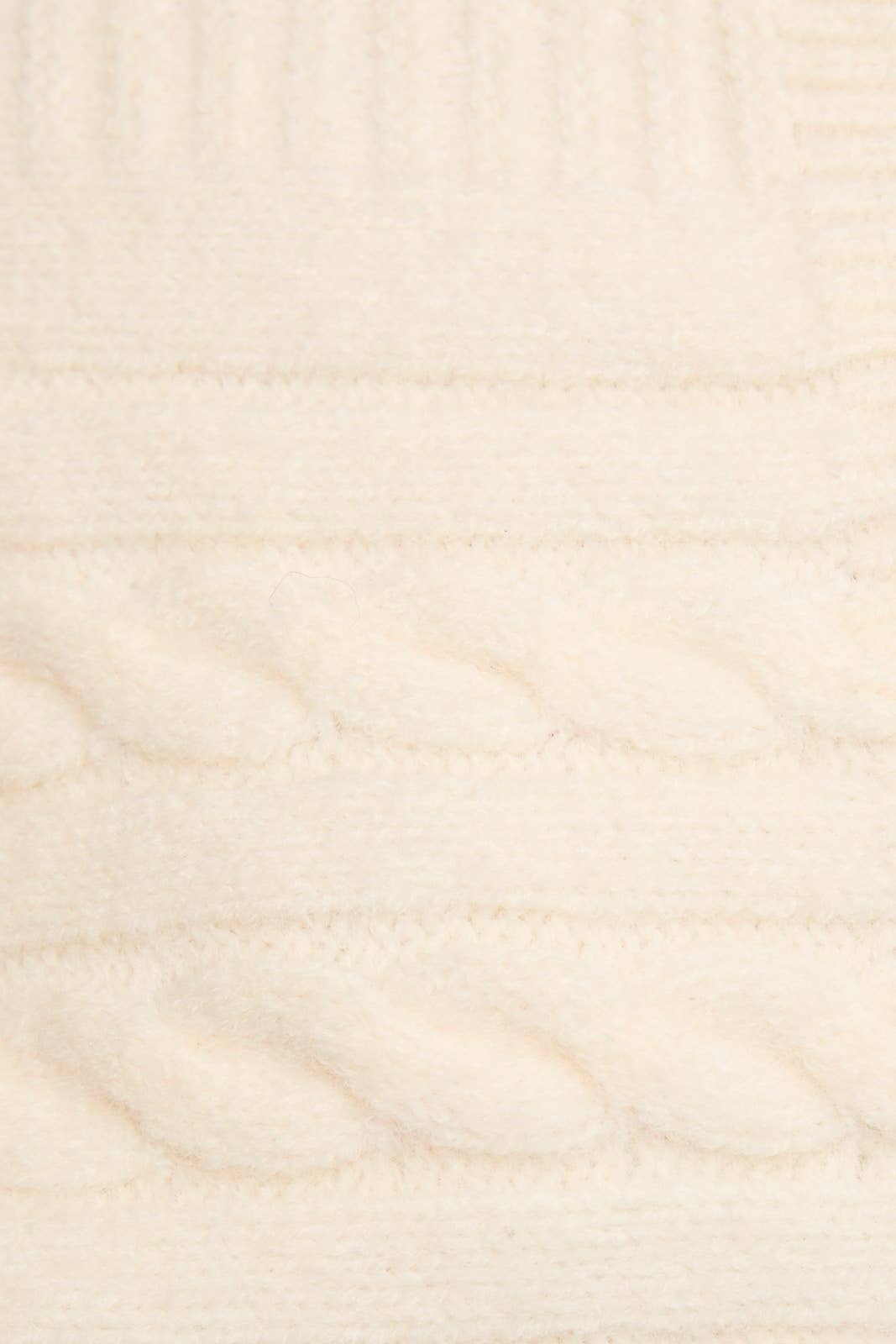 Off-Shoulder Button Down Sweater