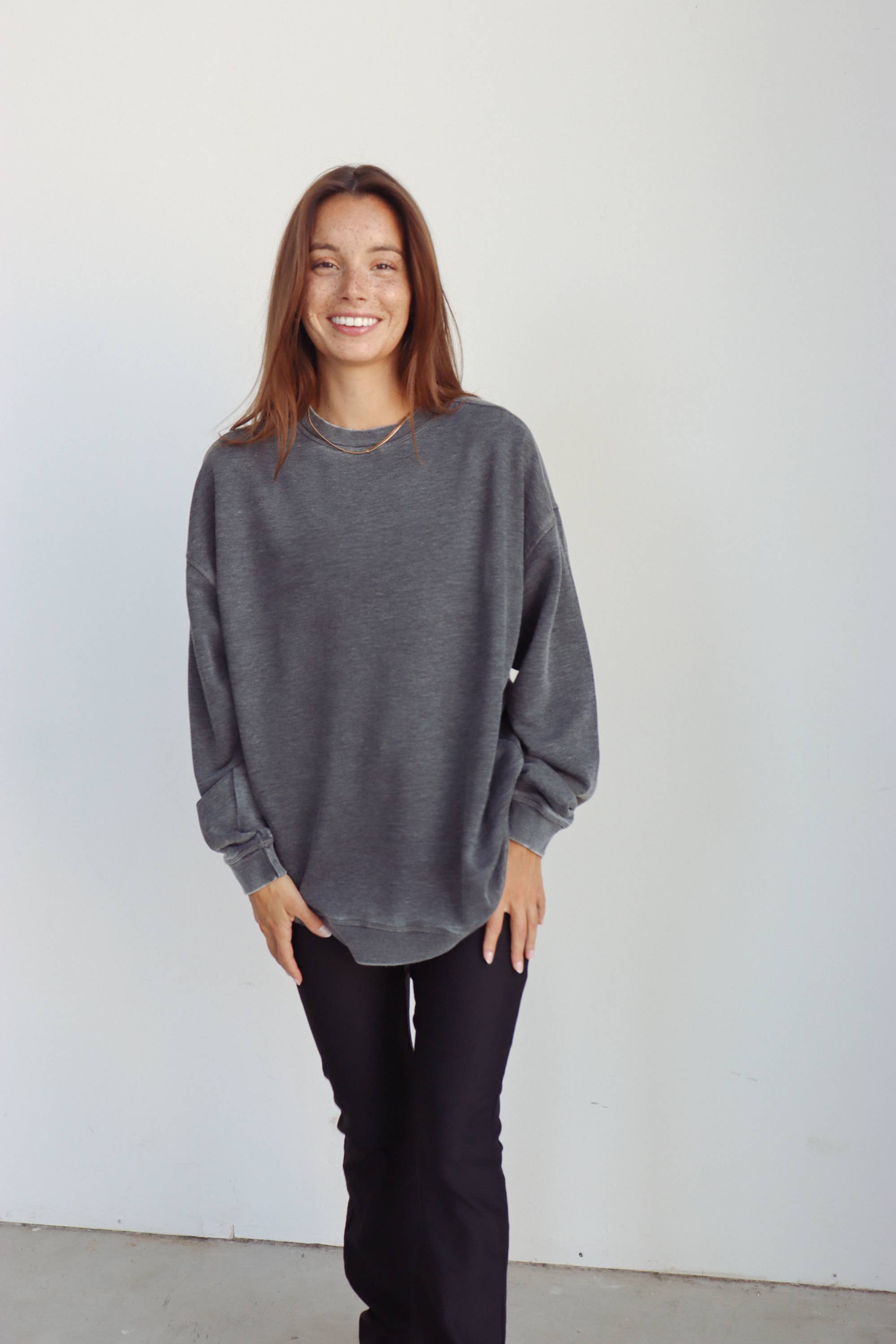 Burnout Crewneck Pullover