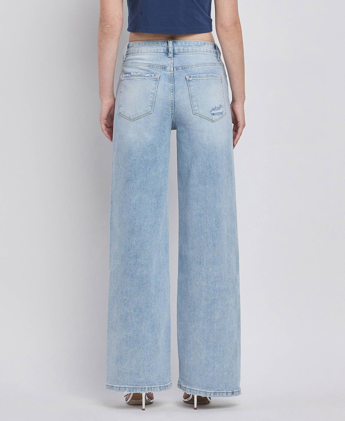 Lovervet High Rise Wide Leg Jeans