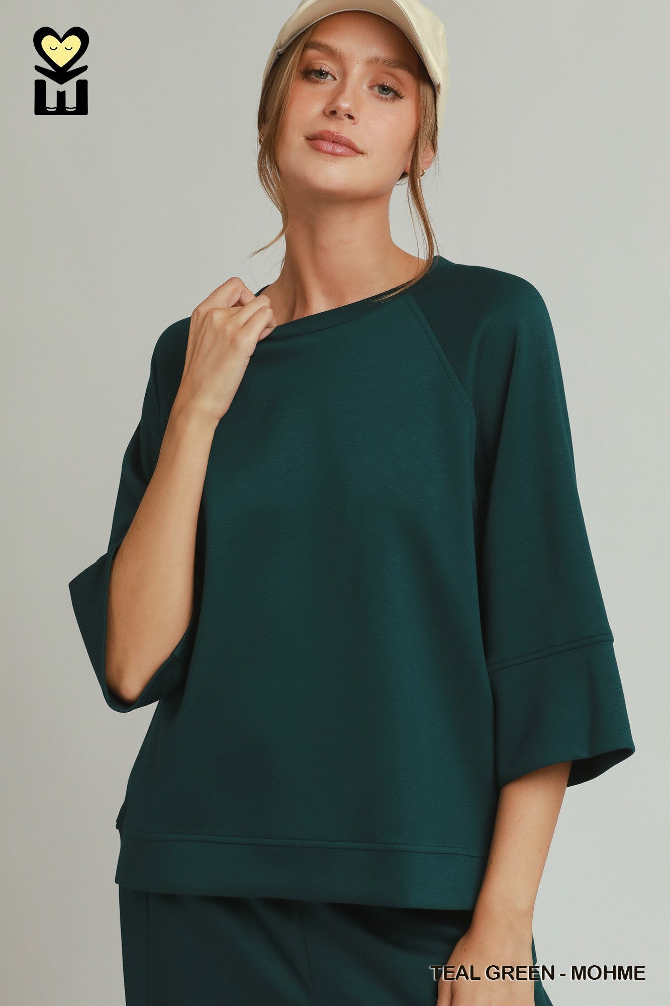 Soft Knit Raglan Sleeve Top