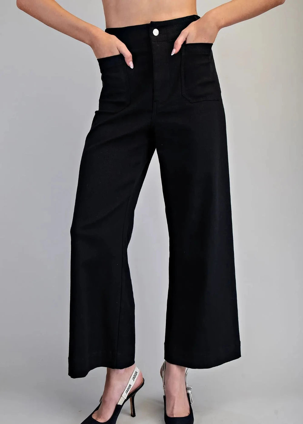 Soft Washed Wide Leg Pants