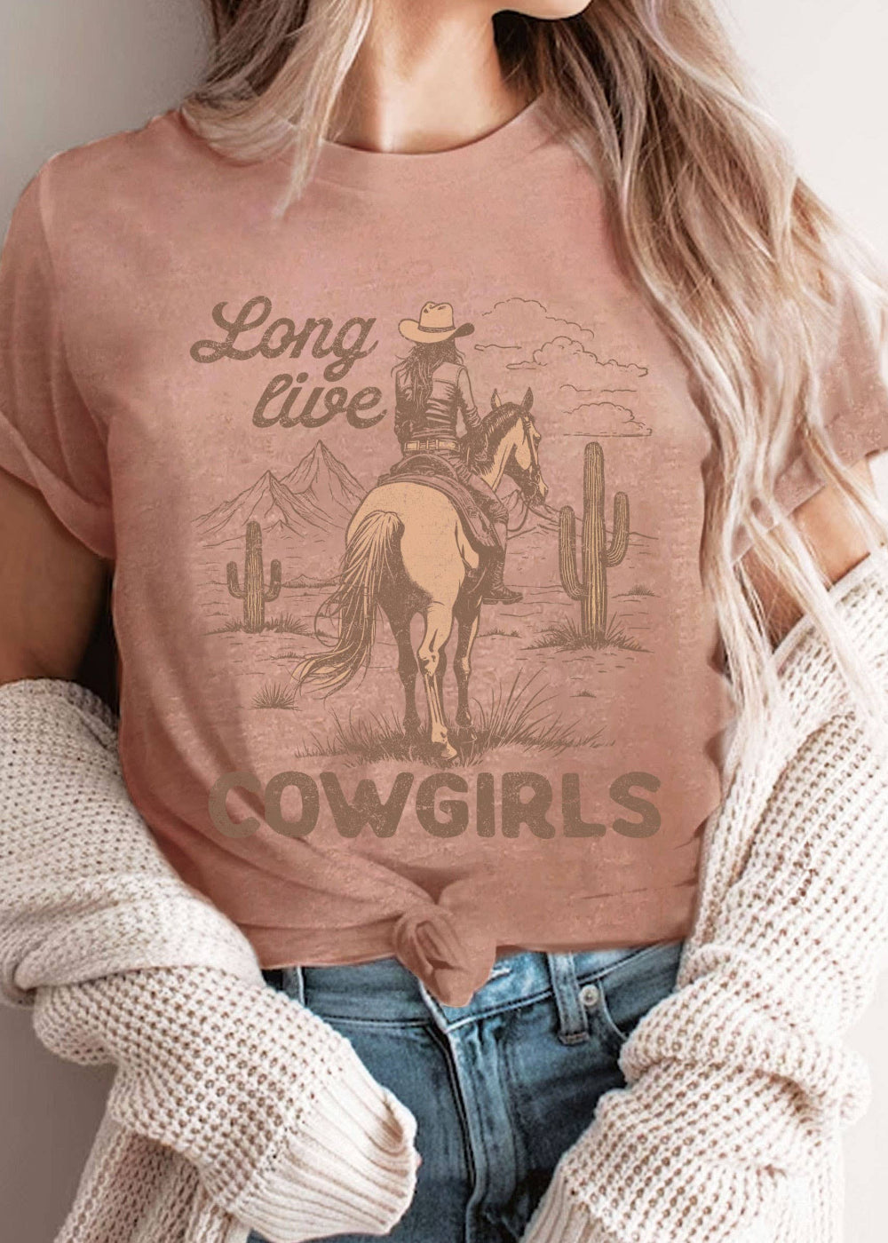 Long Live Cowgirls Graphic Tee