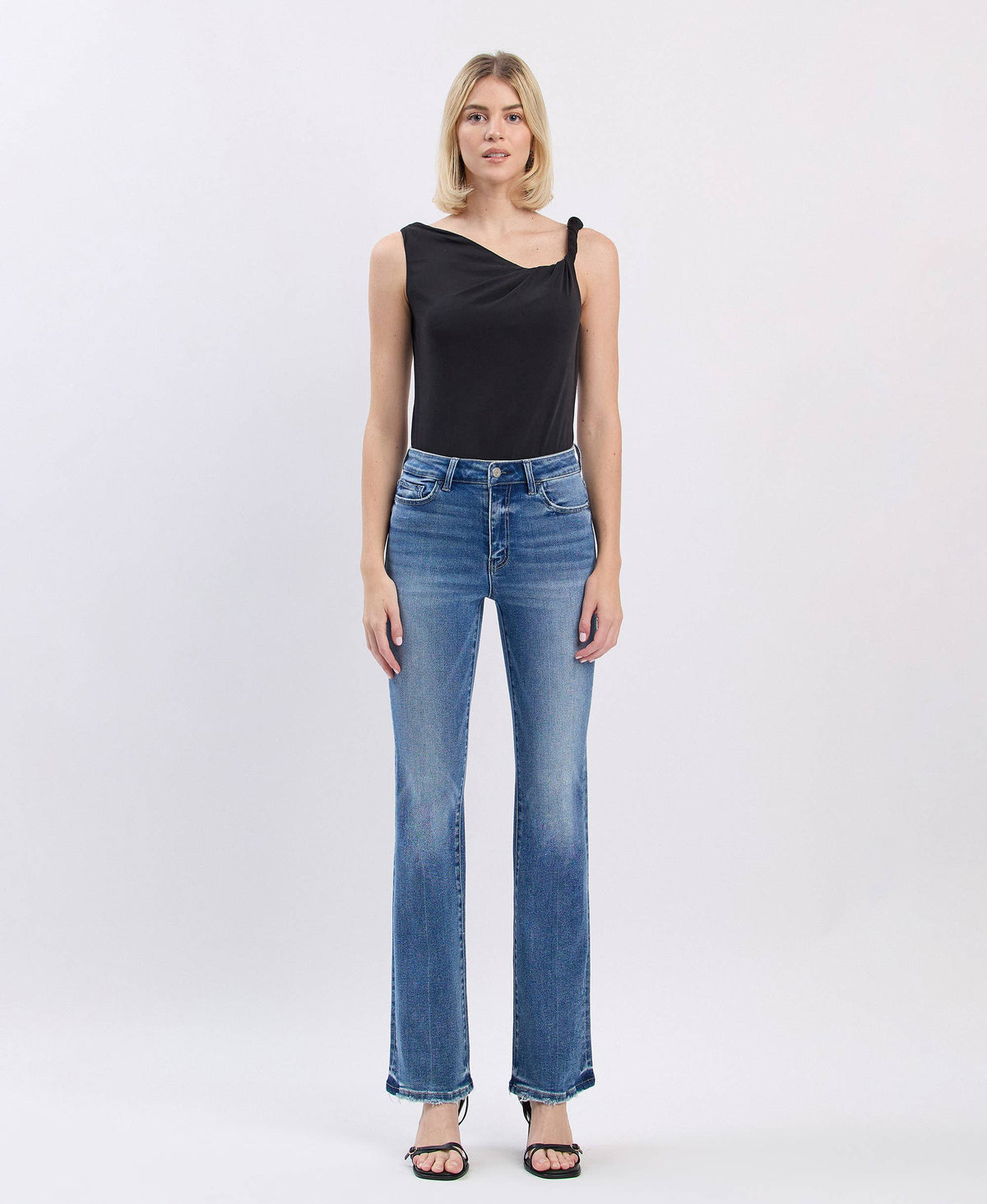 Vervet High Rise Comfort Stretch Bootcut Jeans 32"