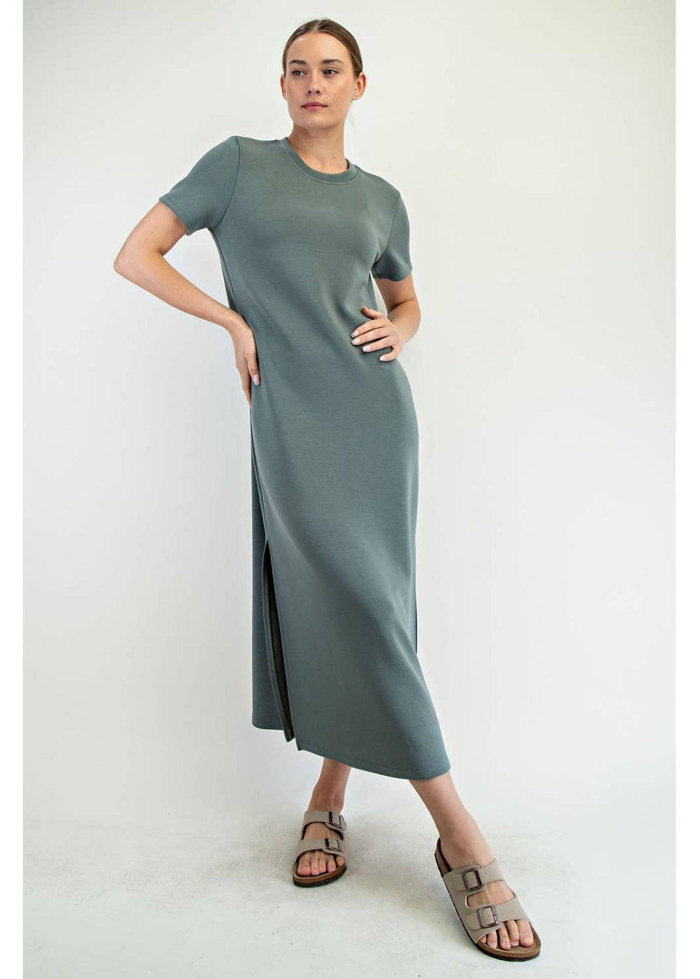 Modal Scuba Maxi Dress