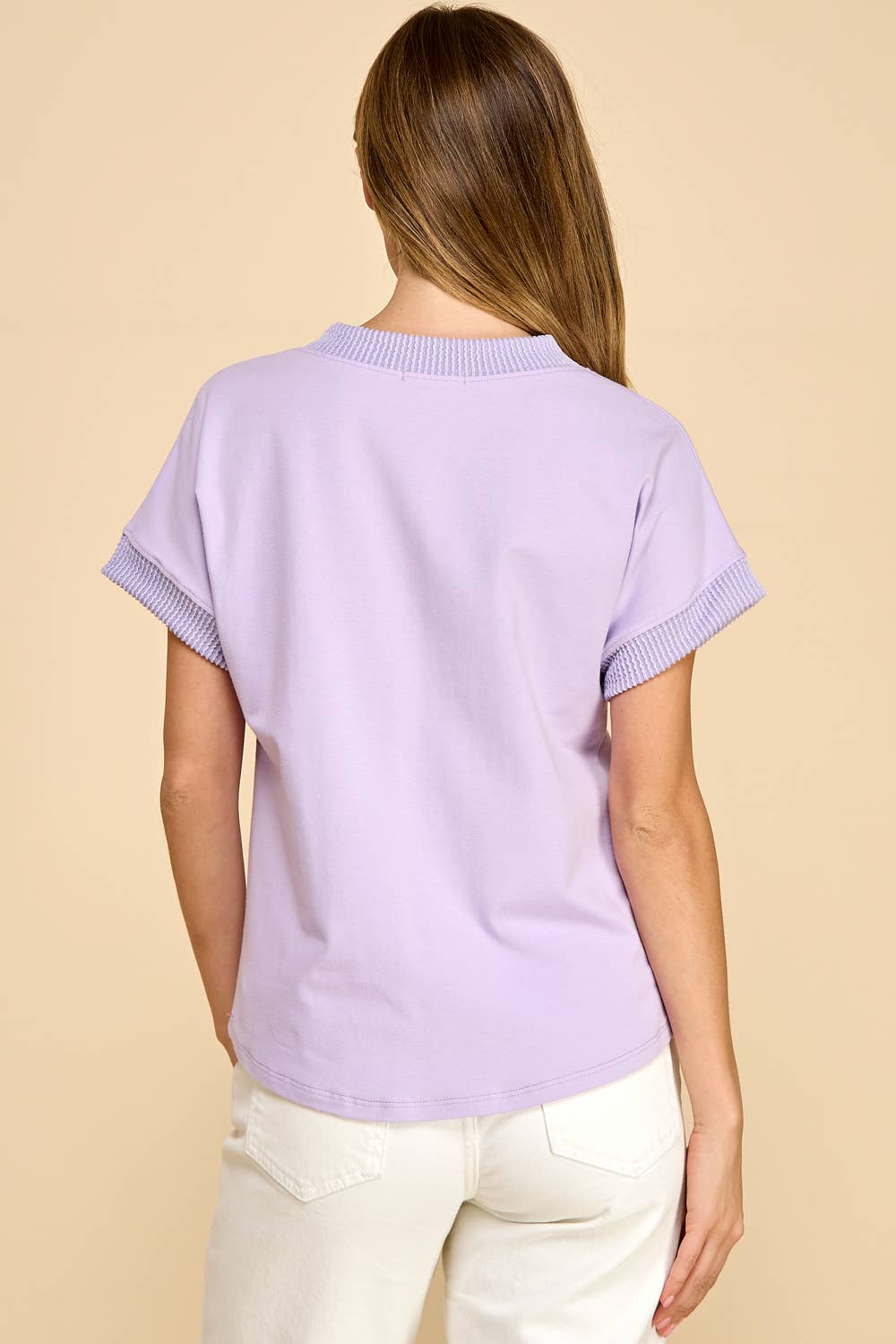 Everyday Rib Trim Summer Top
