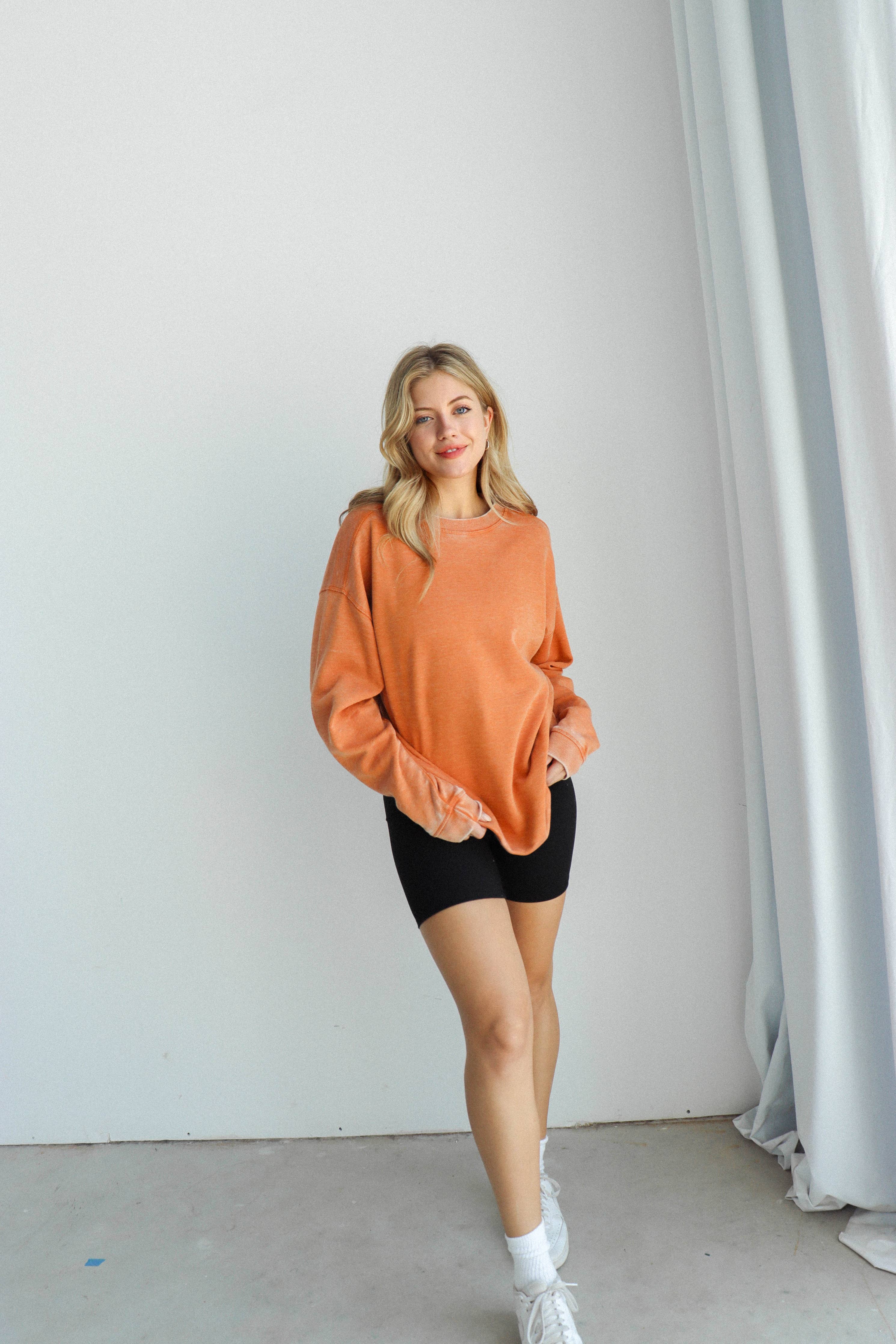 Burnout Crewneck Pullover