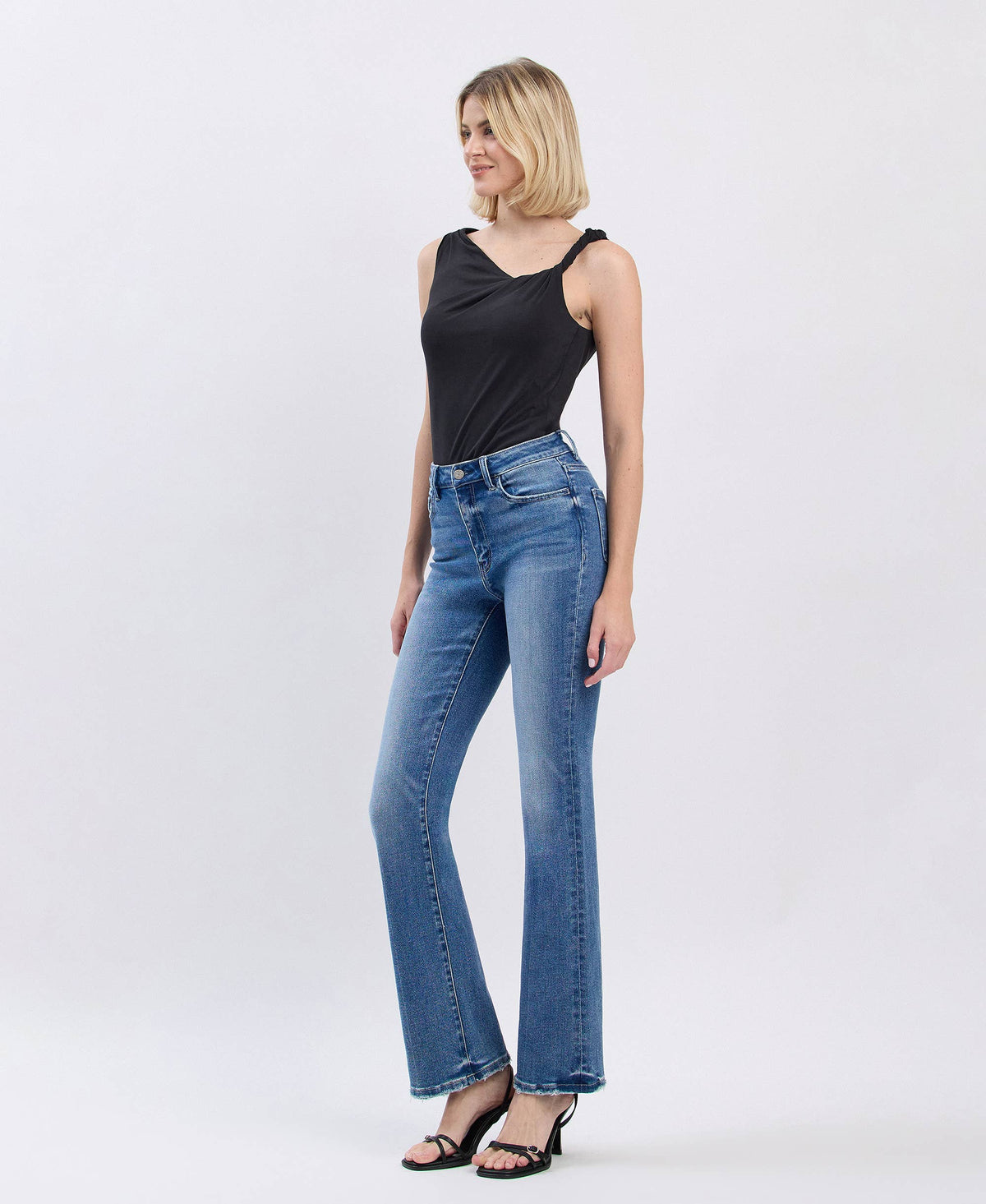 Vervet High Rise Comfort Stretch Bootcut Jeans 32"