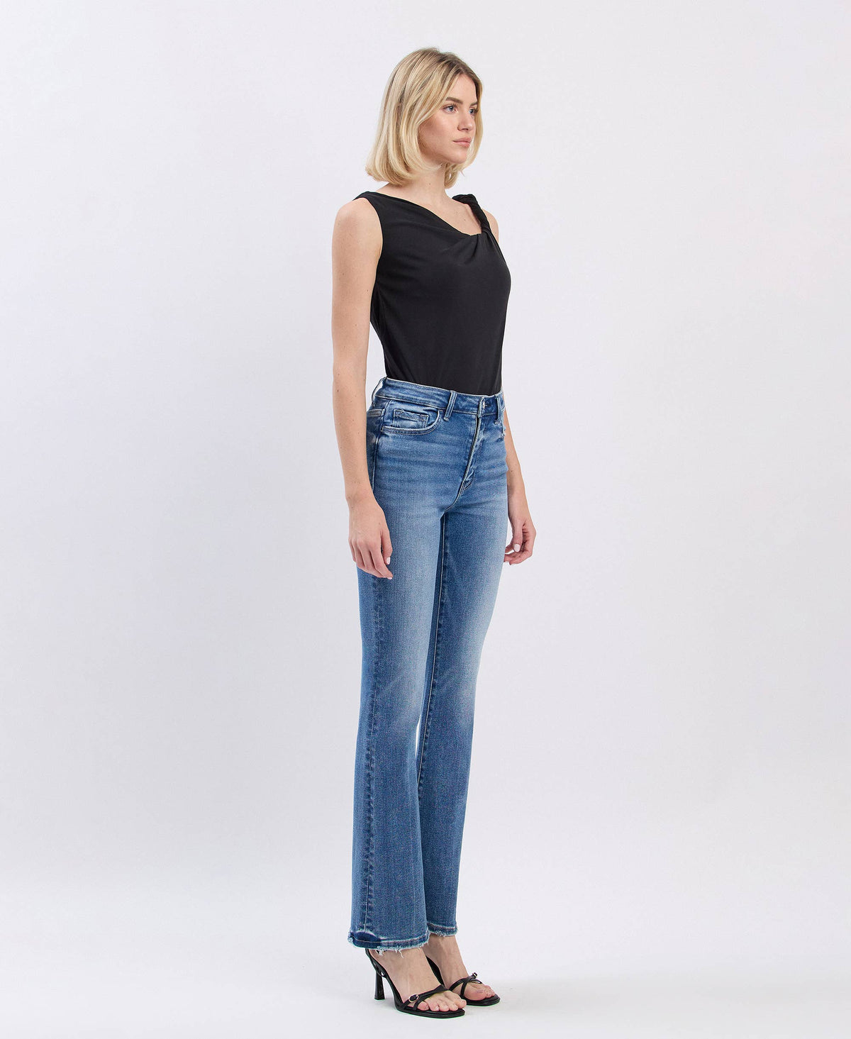 Vervet High Rise Comfort Stretch Bootcut Jeans 32"