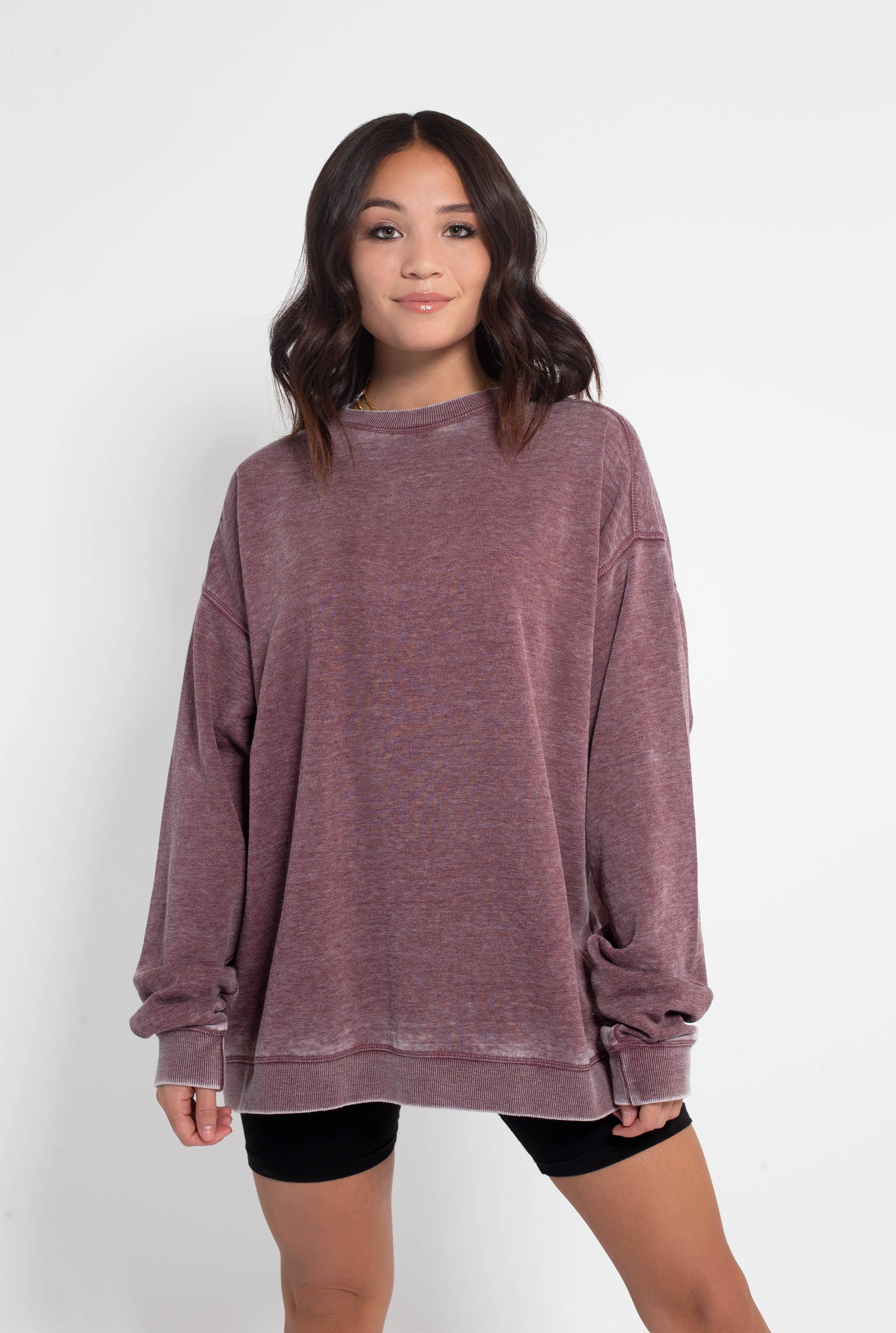 Burnout Crewneck Pullover