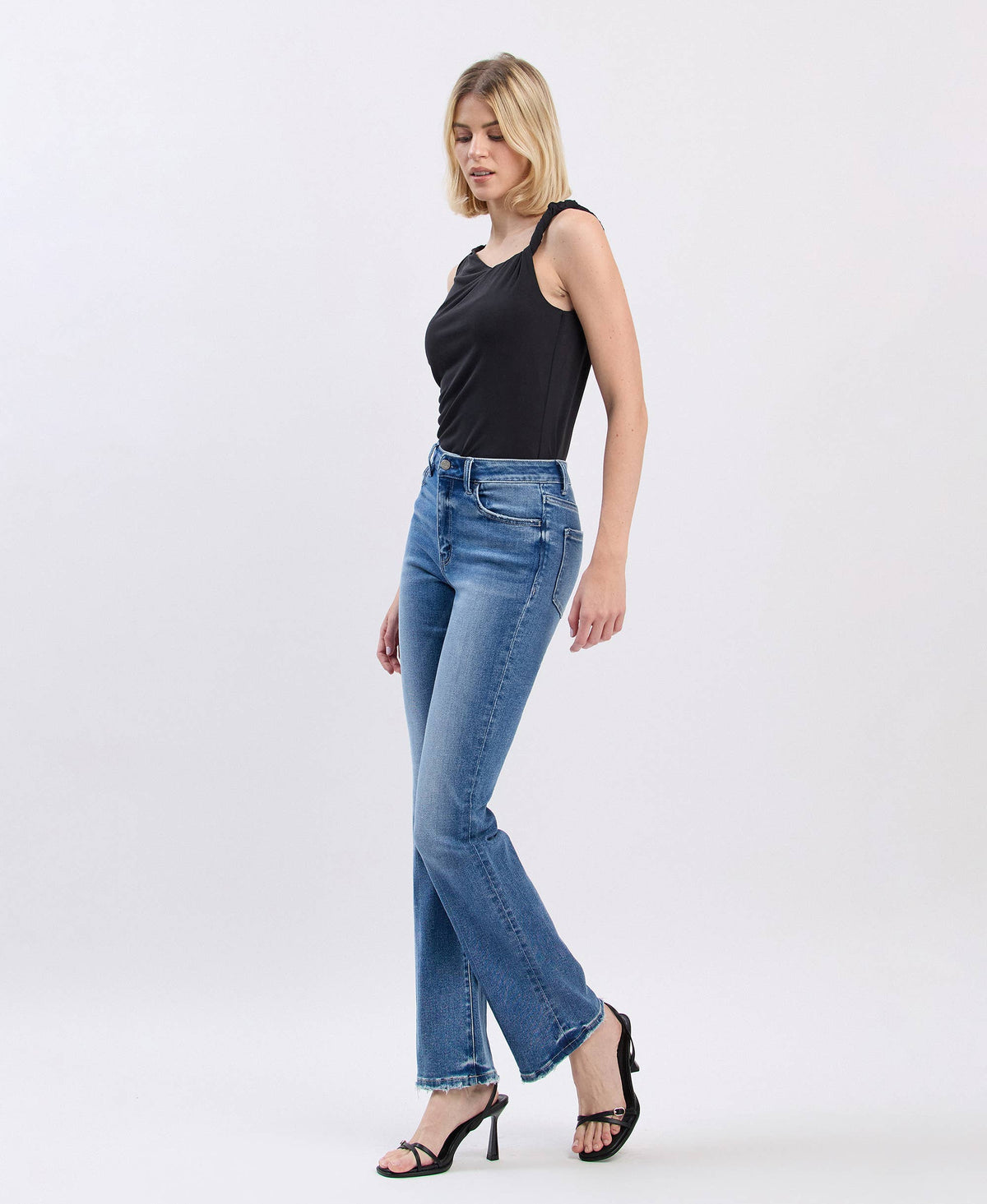 Vervet High Rise Comfort Stretch Bootcut Jeans 32"
