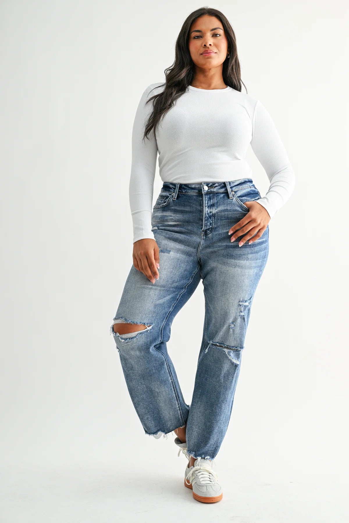 Mica High Rise Straight Jean