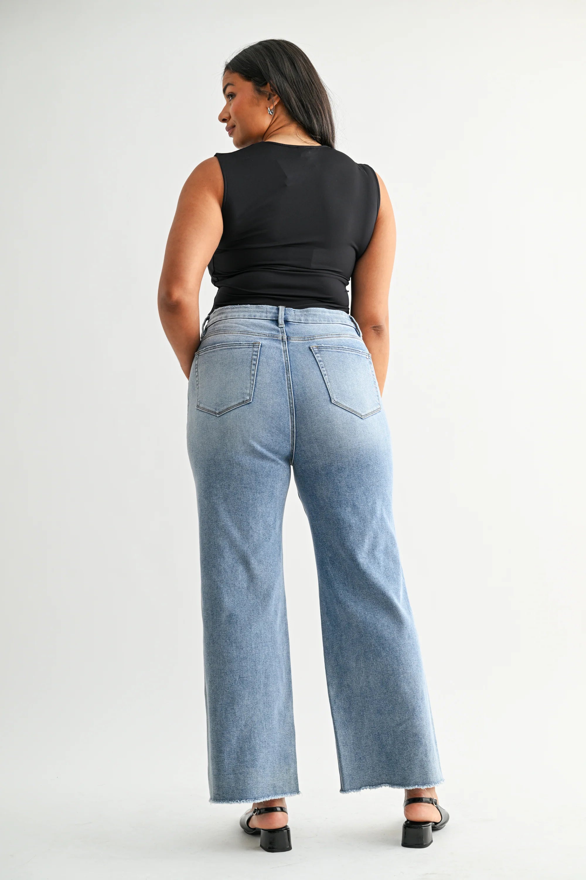 Mica Super High Wide Leg Jean