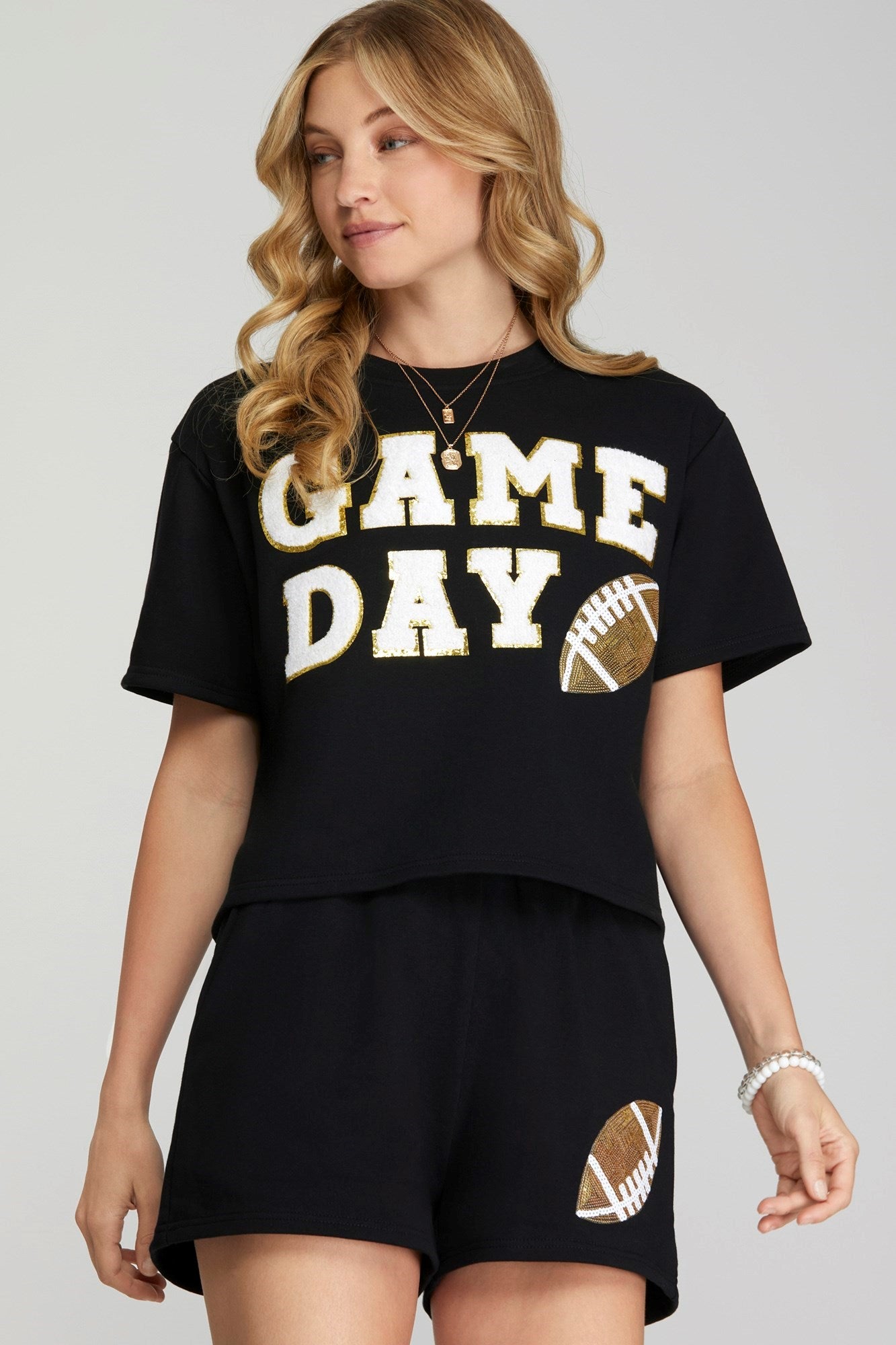 Football Patch Top