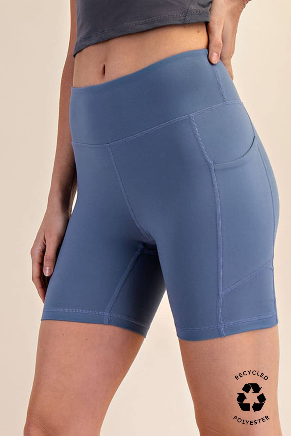 6" Biker Short with Pockets