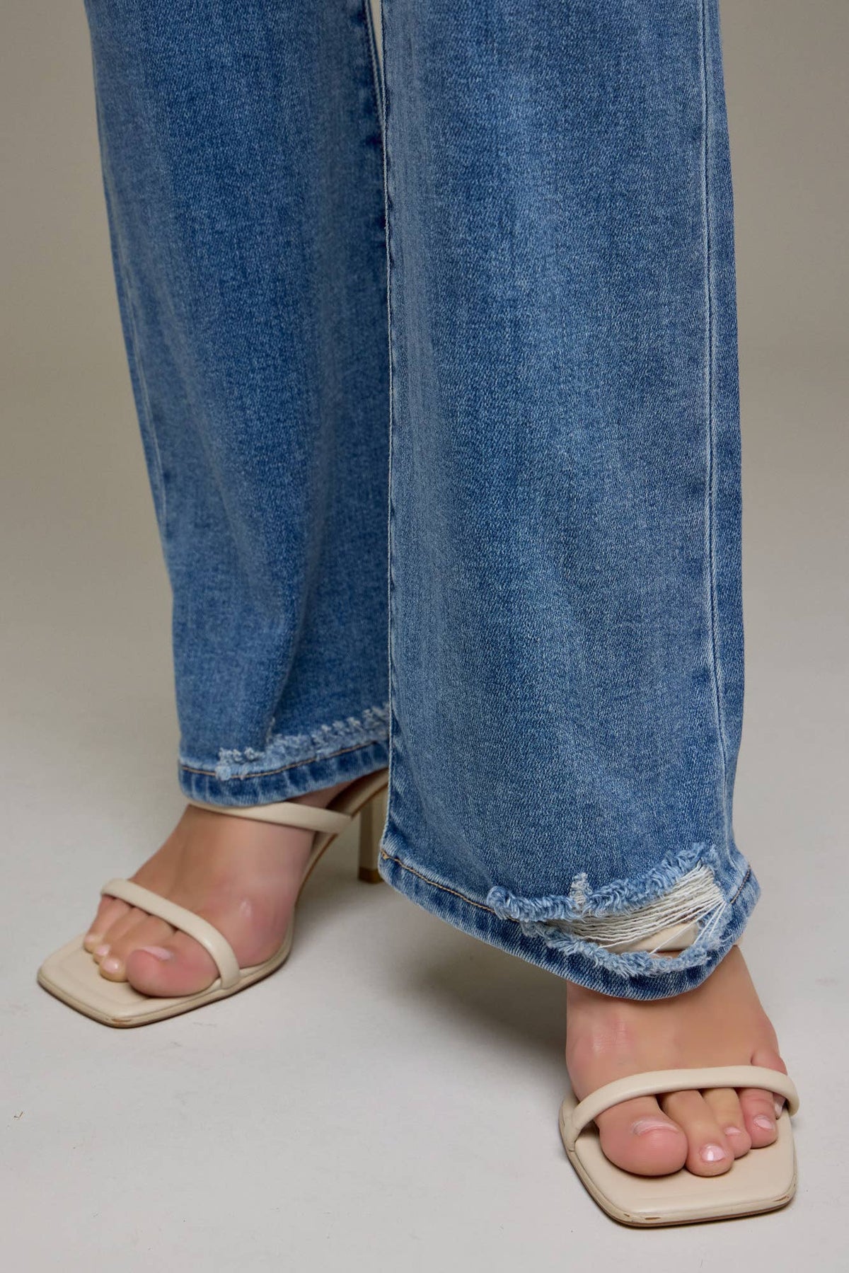 Mid Rise Stretch Bootcut Jeans