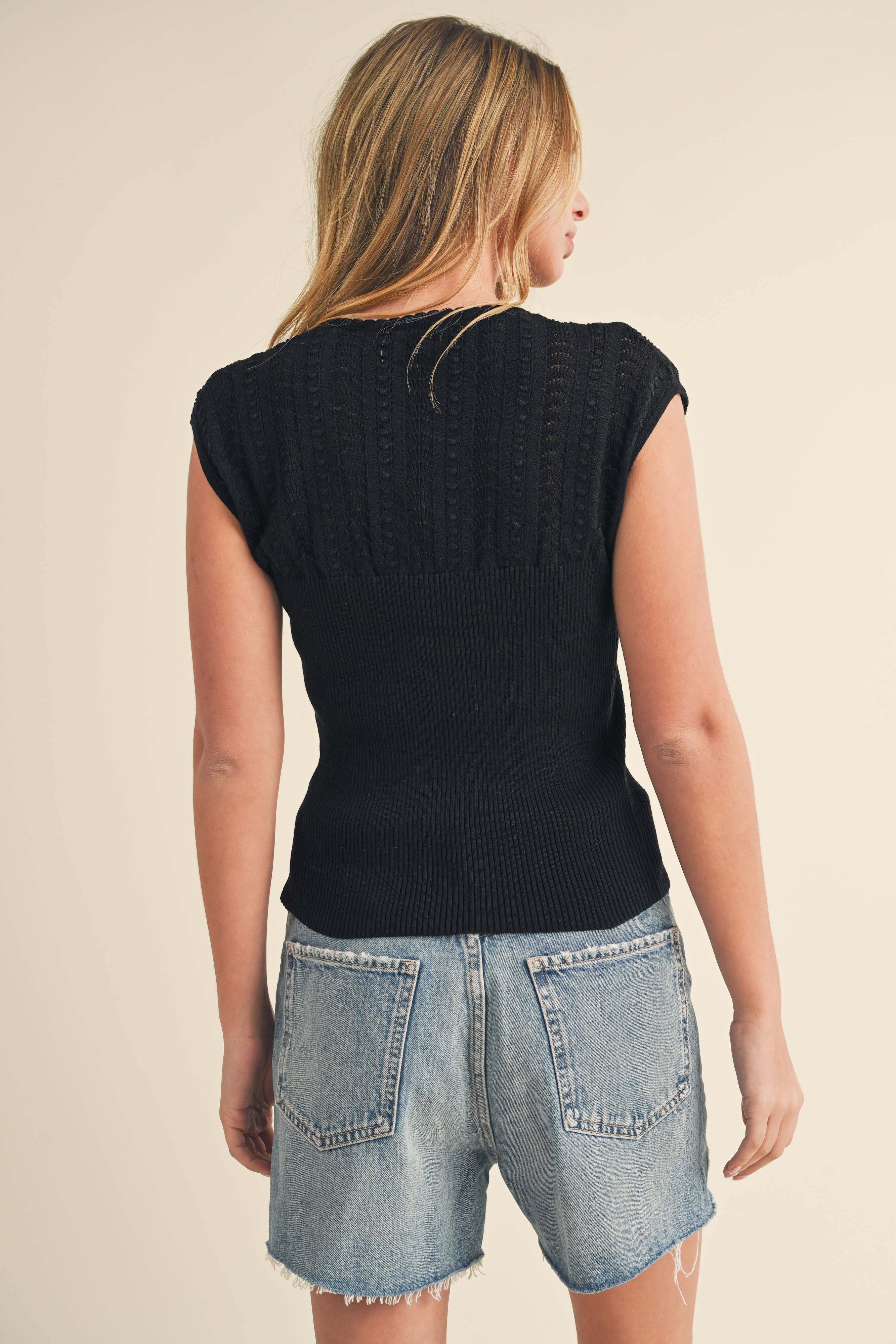 High Neck Tank Top