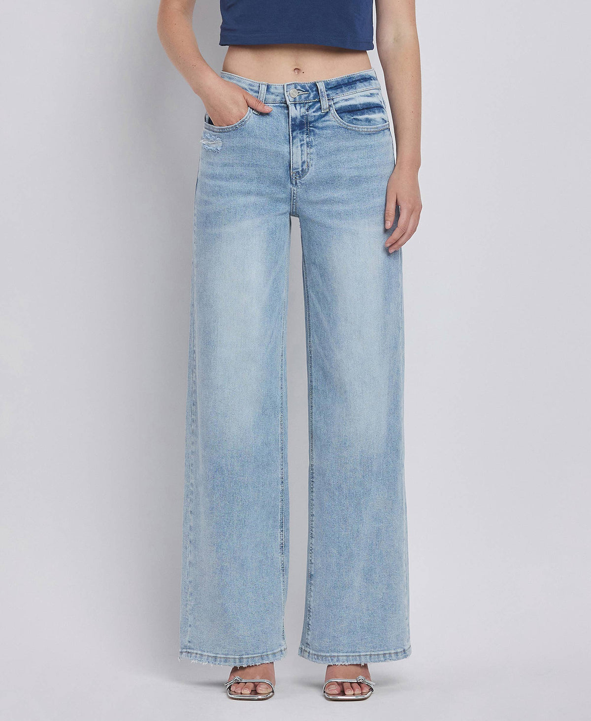 Lovervet High Rise Wide Leg Jeans