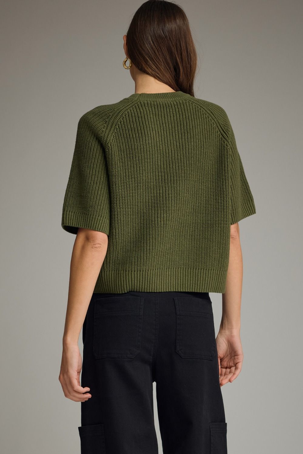 Chunky Knit Raglan Sweater
