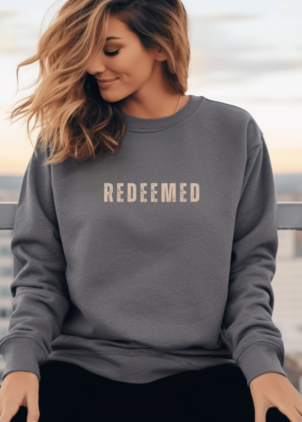 Redeemed Graphic Faith Sweatshirt